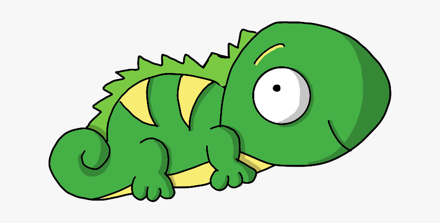 Thumb Image - Cartoon Transparent Background Iguana, HD Png Download, Free Download