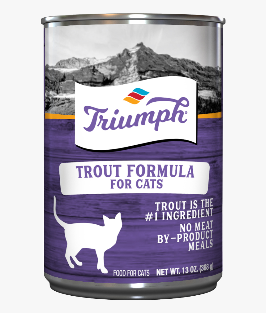 Triumph Cat Troutformula 13oz - Triumph Cat Food, HD Png Download, Free Download