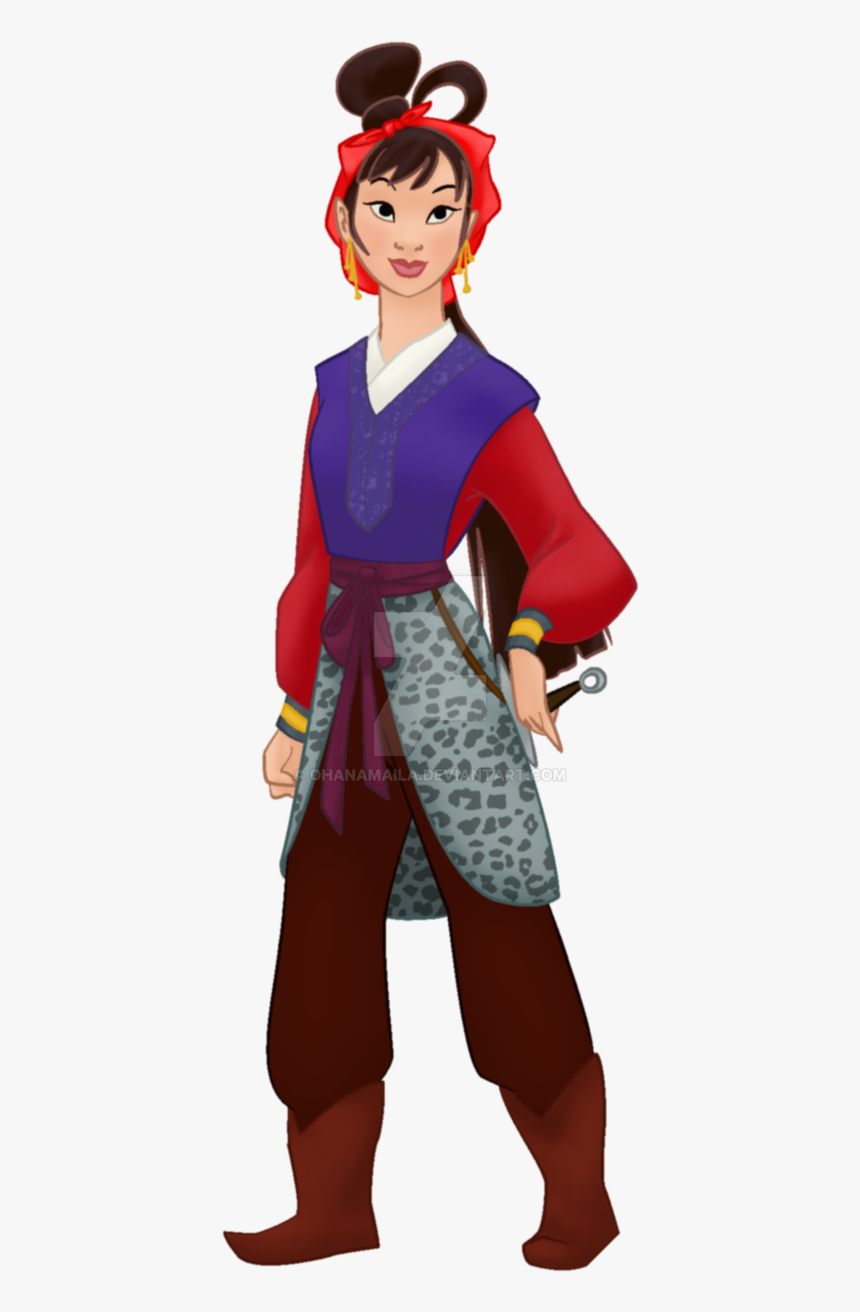 Disney"s Mulan In Other Mulan 1964 By Ohanamaila - Costume, HD Png ...