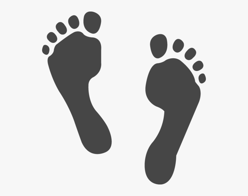 Black Feet Emoji HD Png Download kindpng