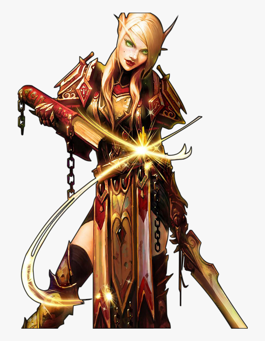 Thumb Image - Blood Elf Paladin Art, HD Png Download, Free Download