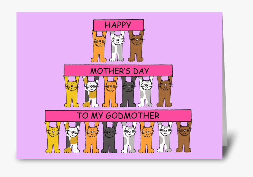 Godmother Happy Mother"s Day Greeting Card - Happy Mothers Day Daughter, HD Png Download, Free Download