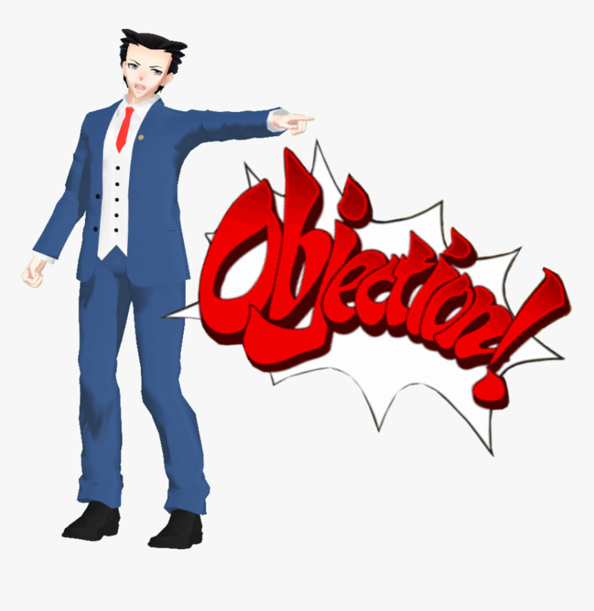 Thumb Image - Phoenix Wright Objection Png, Transparent Png, Free Download