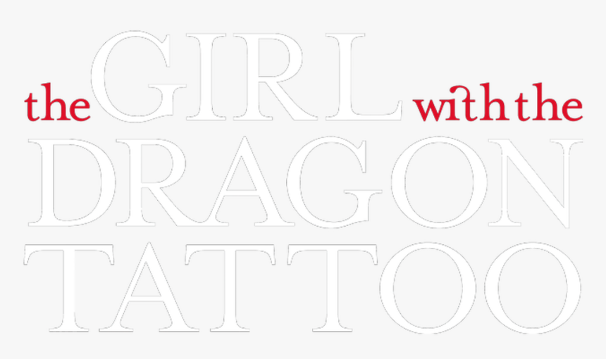 Girl With The Dragon Tattoo, HD Png Download, Free Download