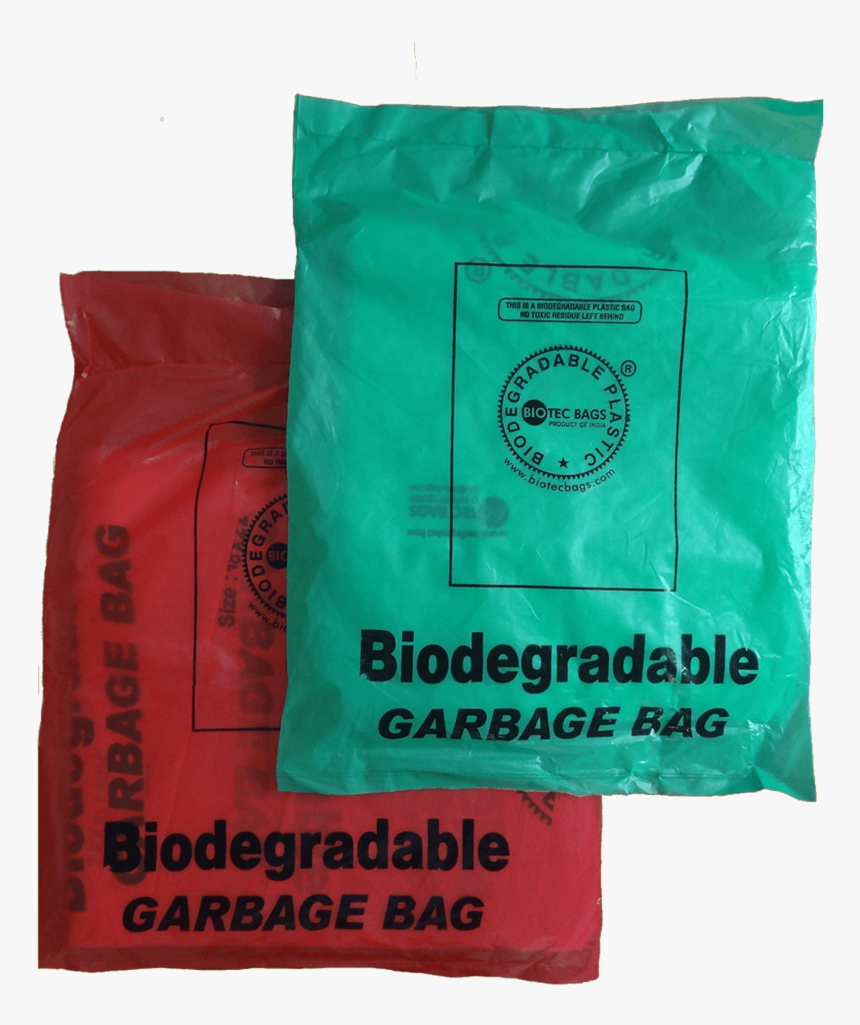 Biodegradable Bag-bags - Biodegradable Disposable Garbage Bags, HD Png Download, Free Download