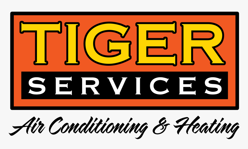 Tiger Services Air Conditioning & Heating Logo - Orange, HD Png Download, Free Download