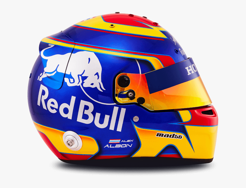 Alexander Albon Toro Rosso Helmet, HD Png Download, Free Download