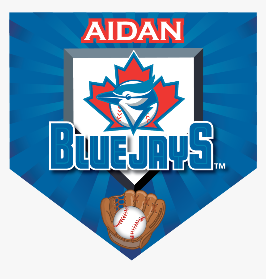 Blue Jays Custom Home Plate Banner - Toronto Blue Jays, HD Png Download, Free Download