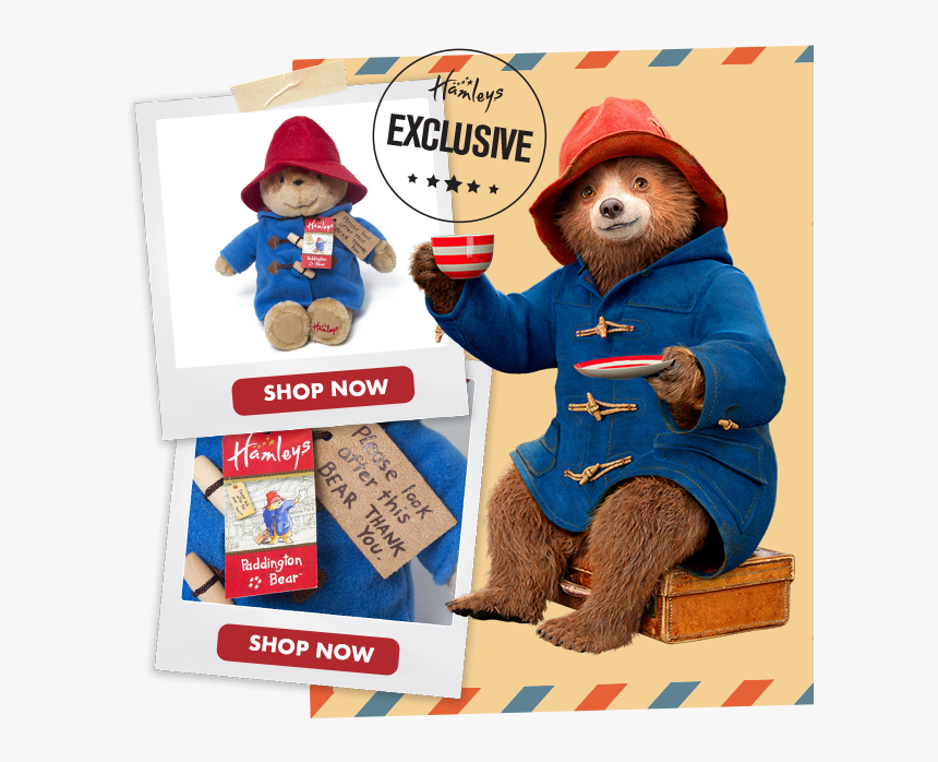 paddington bear toy hamleys