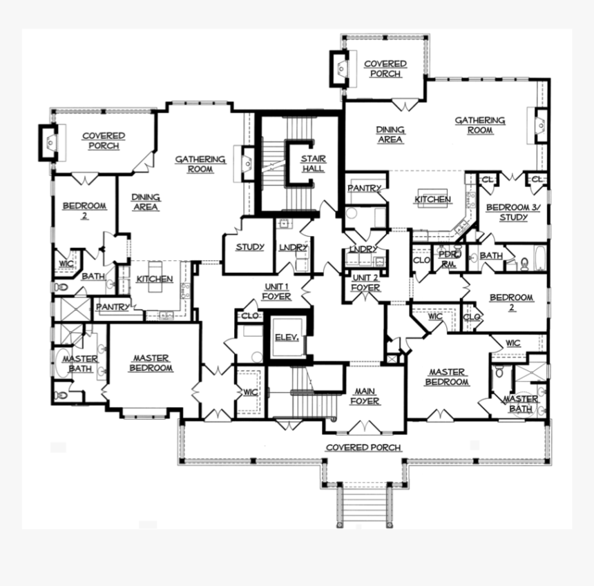 First Floor Plan - Floor Plan, HD Png Download, Free Download