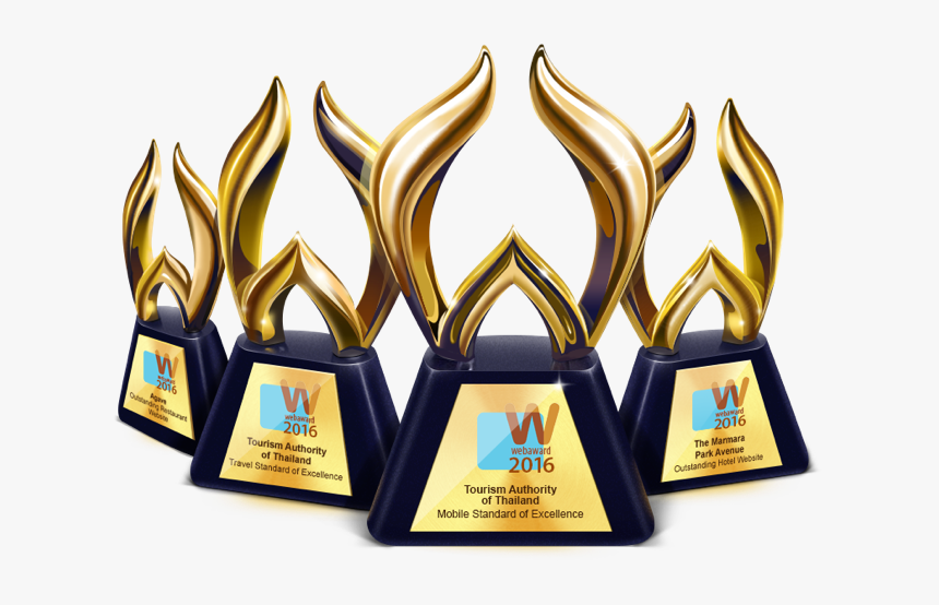 Web Awards Trophy Png , Png Download - Web Awards Trophy Png, Transparent Png, Free Download