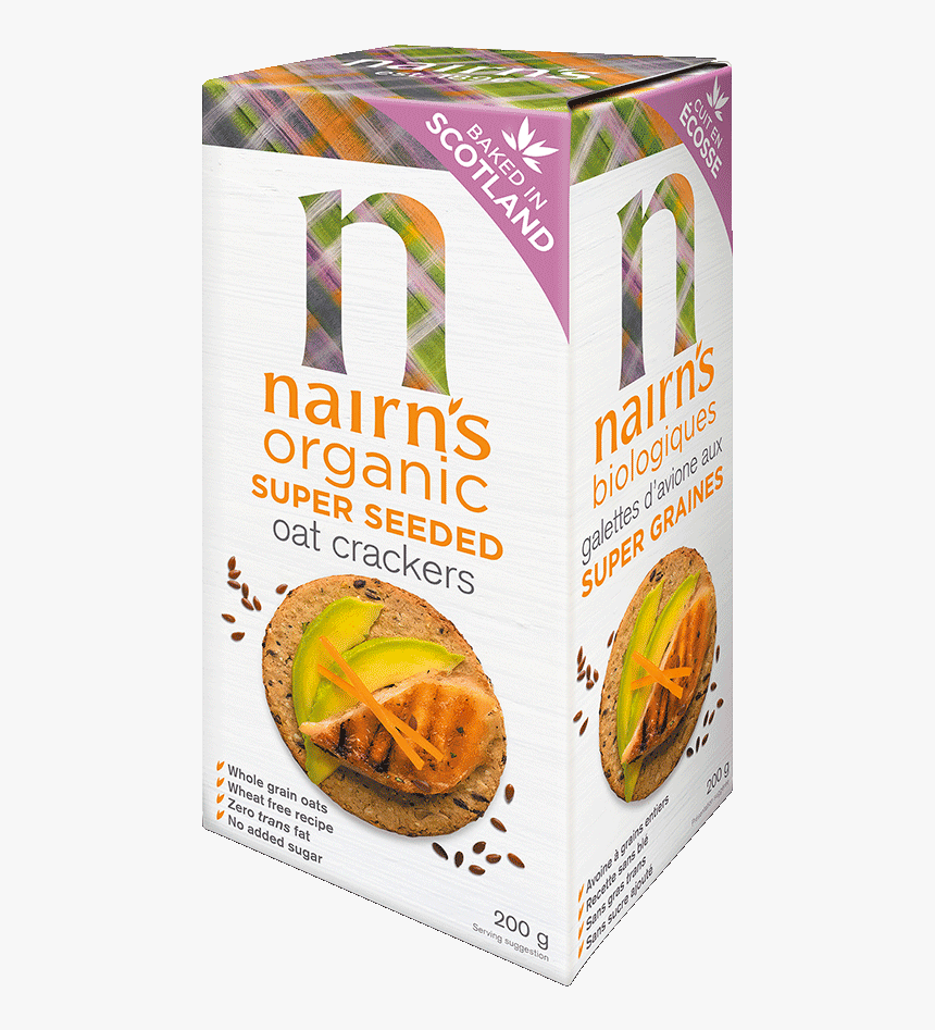 Canada Super Seeded Oatcakes - Nairns Oatcakes, HD Png Download, Free Download