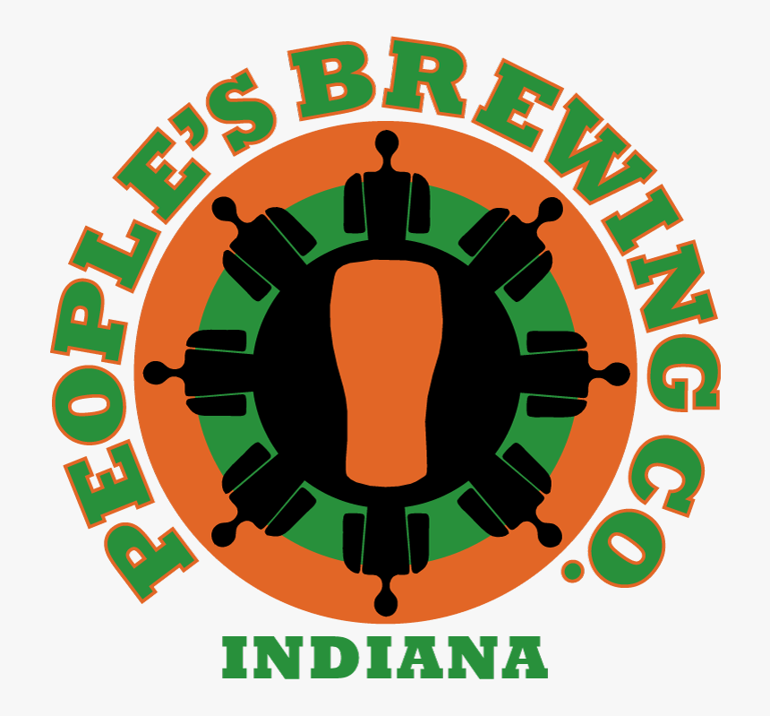 Logo Round High Quality Indiana - People's Brewing, HD Png Download, Free Download