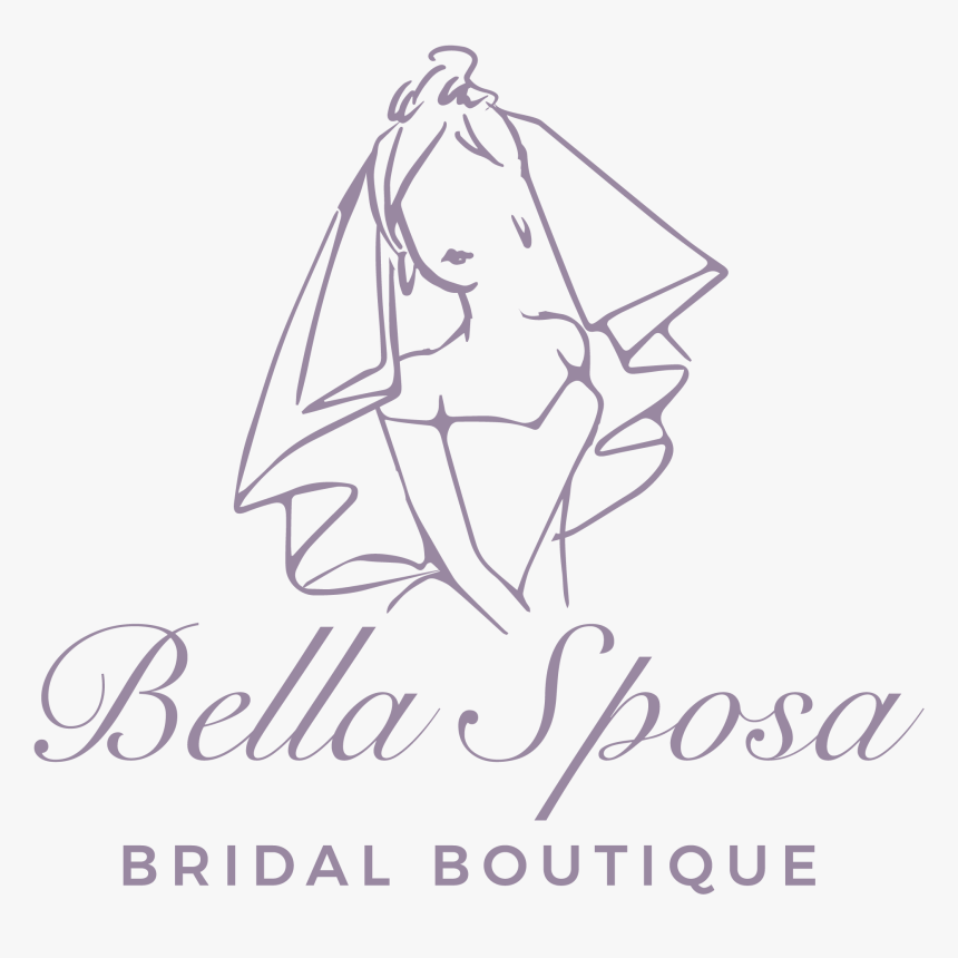 Bella Sposa Bridal - Line Art, HD Png Download, Free Download