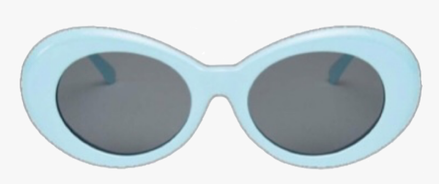 blue cloutgoggles glasses sunglasses trendy freetoedit goggles hd png download kindpng blue cloutgoggles glasses sunglasses