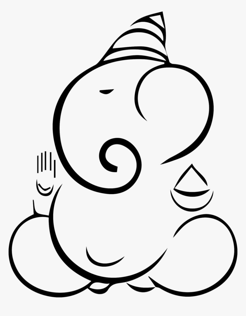 Vinaygar Png - Line Art, Transparent Png, Free Download