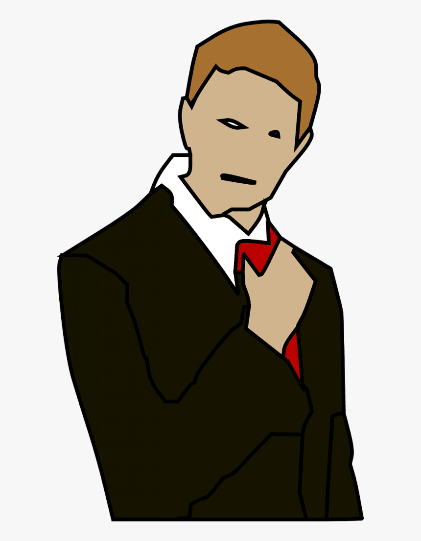 Pixabay Business Man 295169 1280 - Hombre En Esmoquin Animado Png, Transparent Png, Free Download