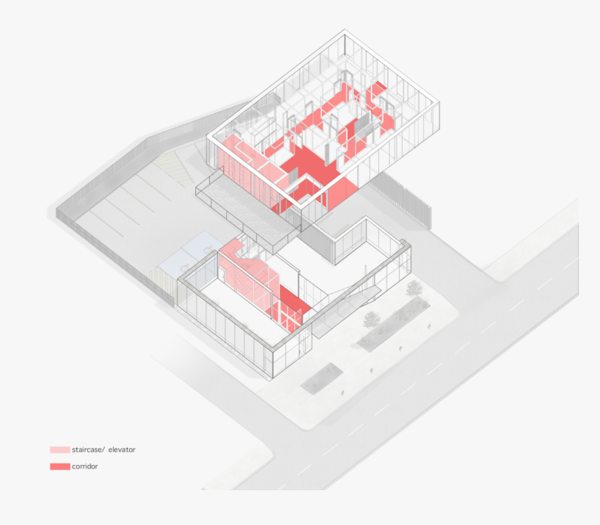 Canada Toronto Sheppard Diagram-staircase - Architecture, HD Png Download, Free Download