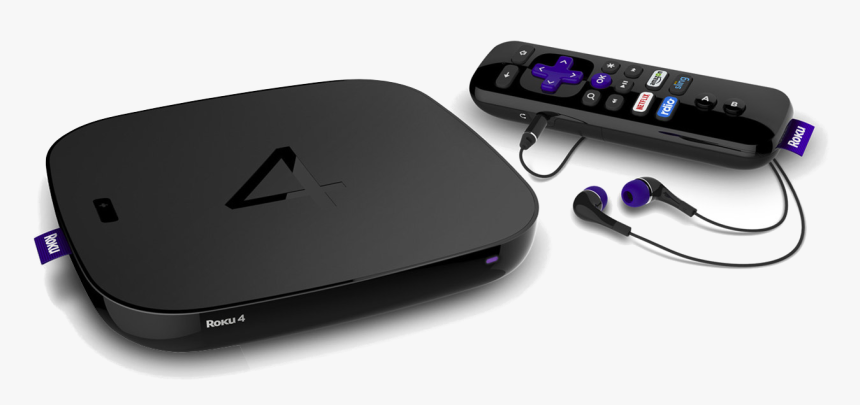 Roku Kit - Roku 4, HD Png Download, Free Download