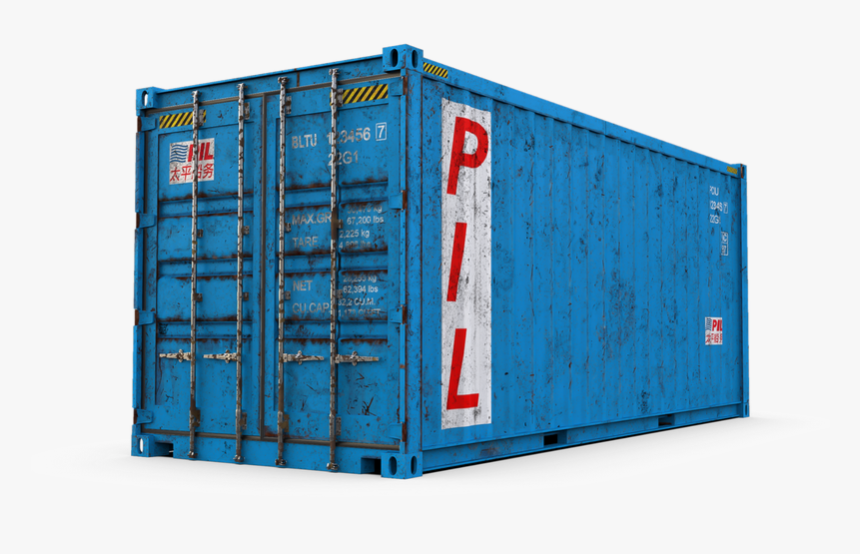 20 Foot Containers, HD Png Download, Free Download