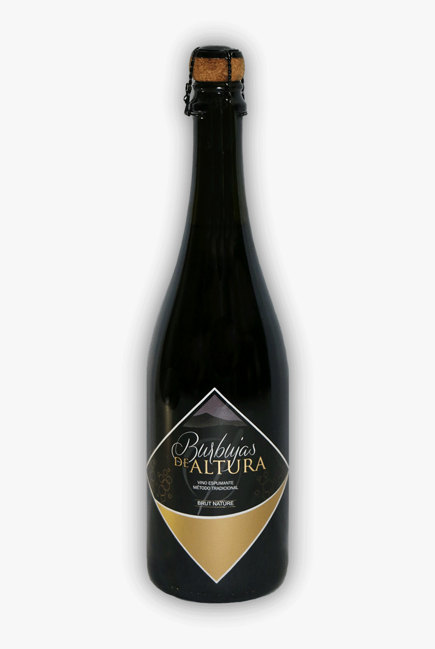 Burbujas De Altura • Vino Espumante Torrontés Brut - Glass Bottle, HD Png Download, Free Download