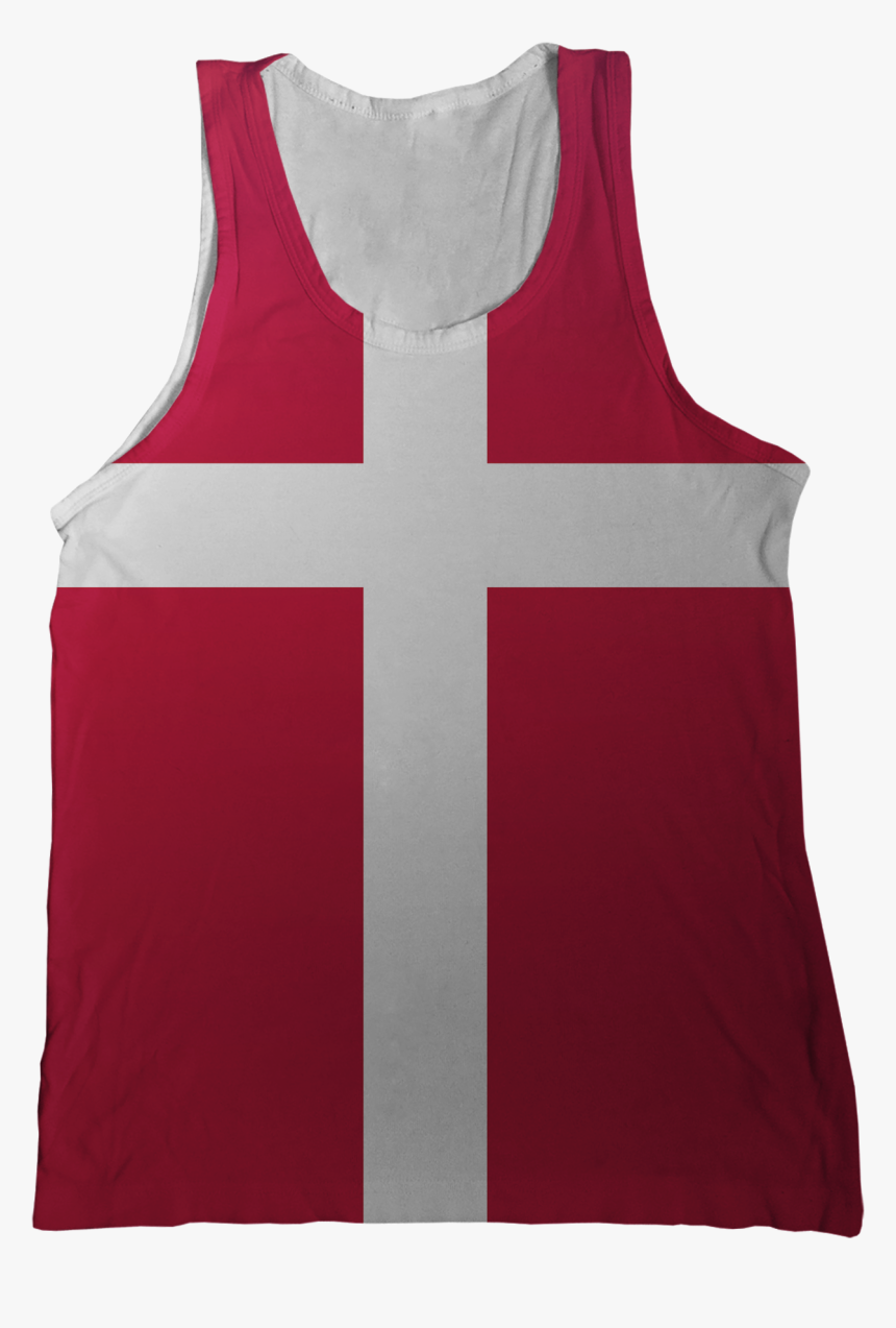 Denmark Flag Tank Top - Vest, HD Png Download, Free Download