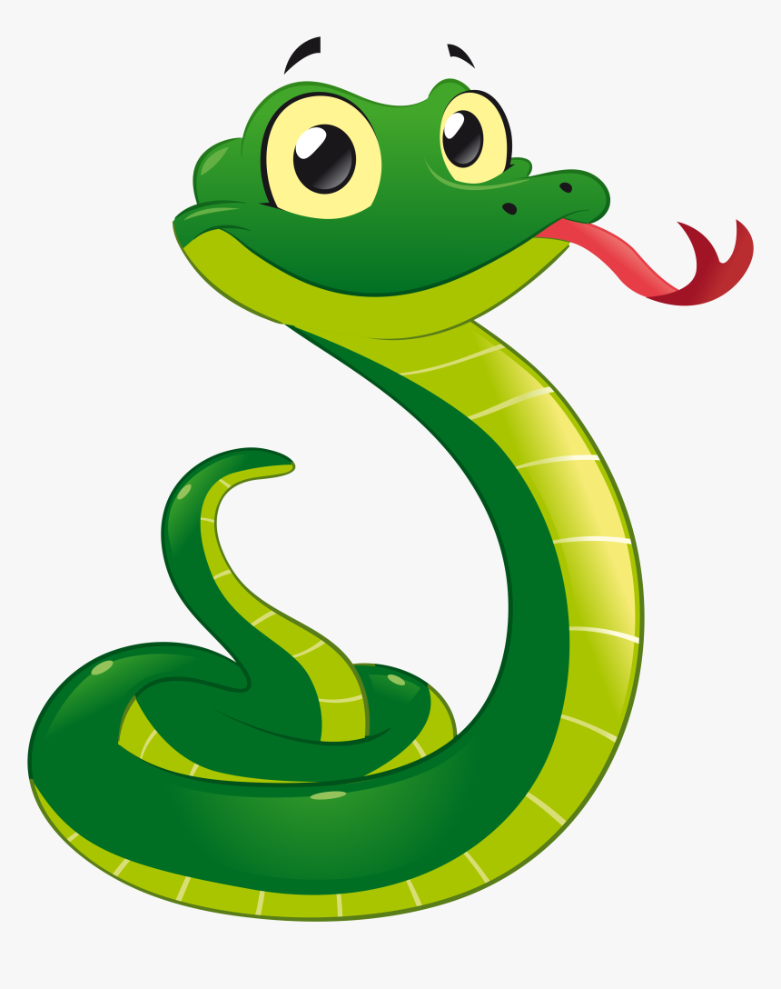 Transparent Add Clipart - Clipart Green Snake Cartoon Png, Png Download ...