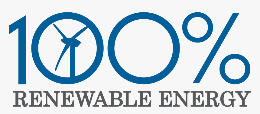 100% Renewable Energy Transparent, HD Png Download, Free Download