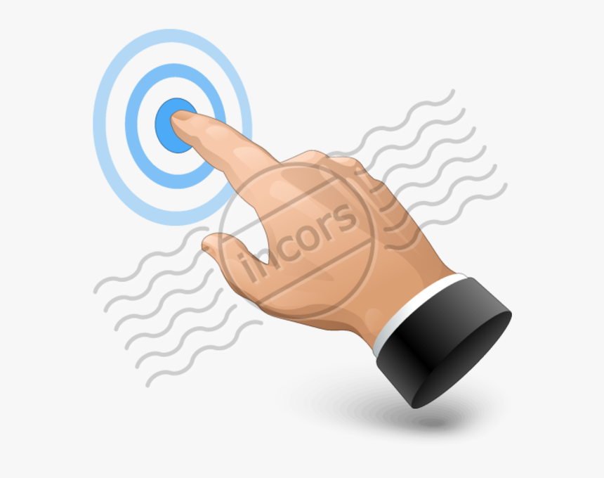 Hand Touch Icon Free Png, Transparent Png, Free Download