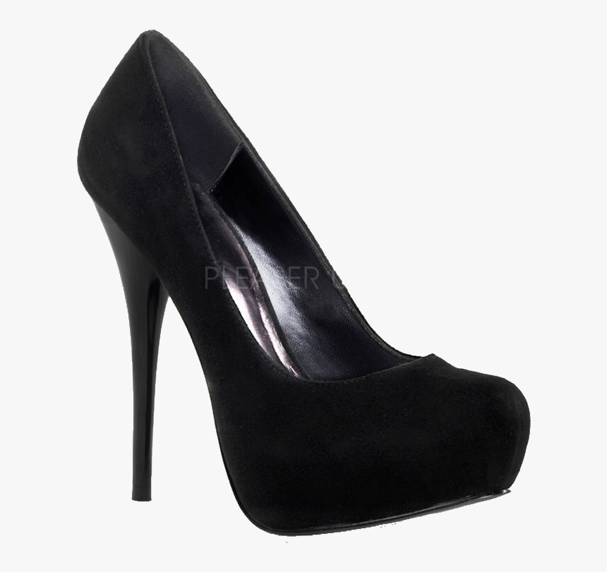 Stiletto Black Shiny Heels, HD Png Download, Free Download