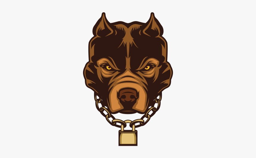 Clip Art Angery Pitbull - Pitbul Vector, HD Png Download, Free Download