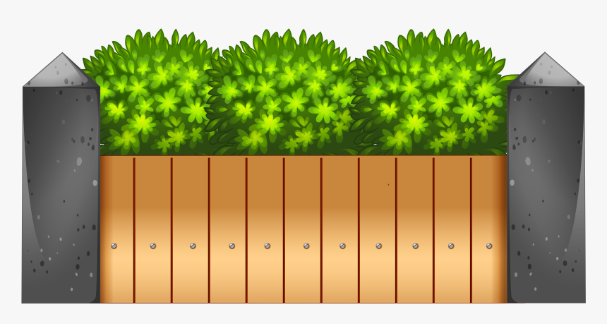 Wooden Fence Png Clipart - Clip Art, Transparent Png, Free Download