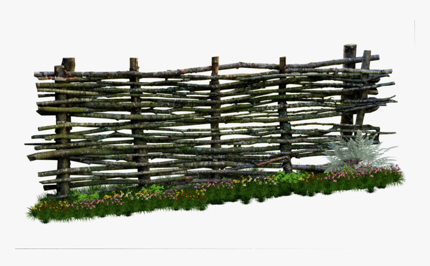 Transparent Picket Fences Clipart - Transparent Wooden Old Fence, HD Png Download, Free Download