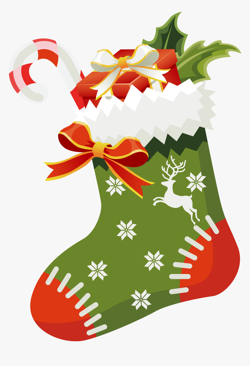 Green Christmas Png - Christmas Socks Clipart Png, Transparent Png ...