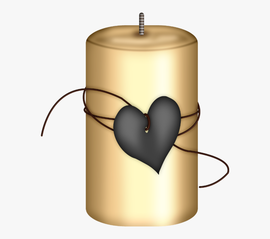 Bougies,candle Pretty Lights, Clipart, Candle, Camera - Heart, HD Png Download, Free Download