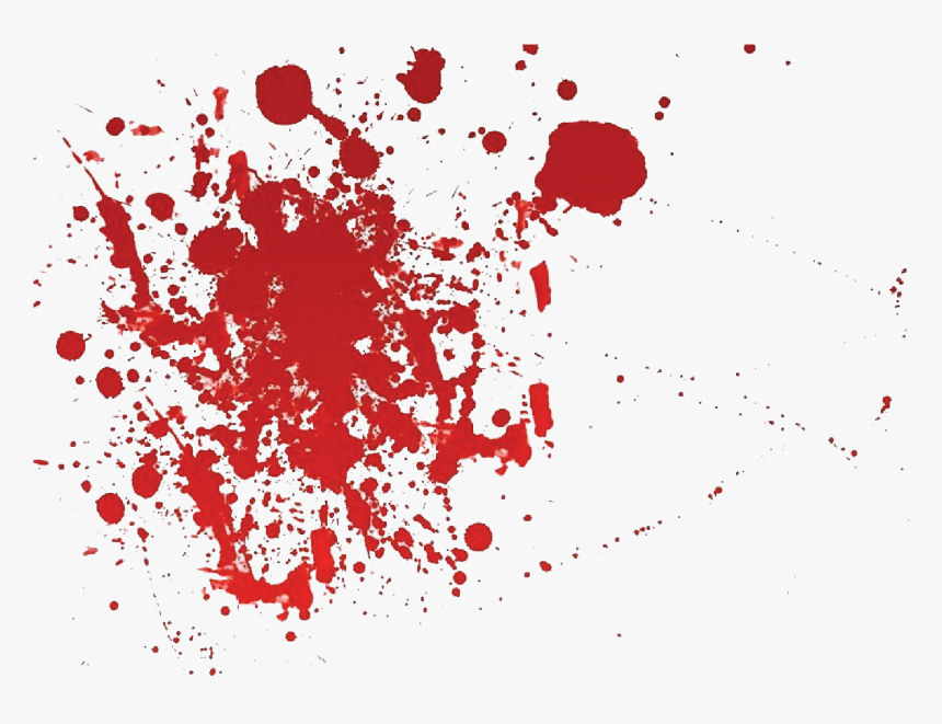 Splatter Film Clip Art - Blood Spatter, HD Png Download, Free Download