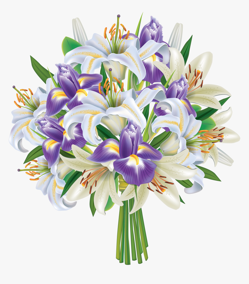 fractious clipart of flowers