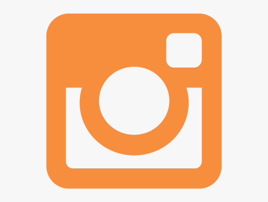 Font Awesome Instagram Png, Transparent Png , Png Download - Insta Logo Png Orange, Png Download, Free Download