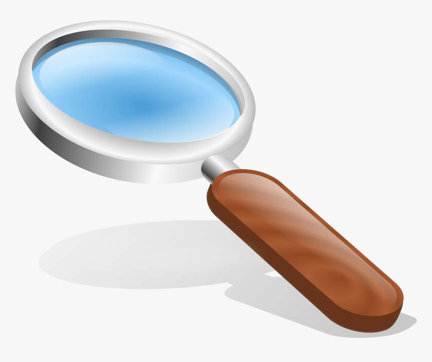 Magnifying Clipart Animated - Cartoon Magnifying Glass Gif, HD Png Download, Free Download