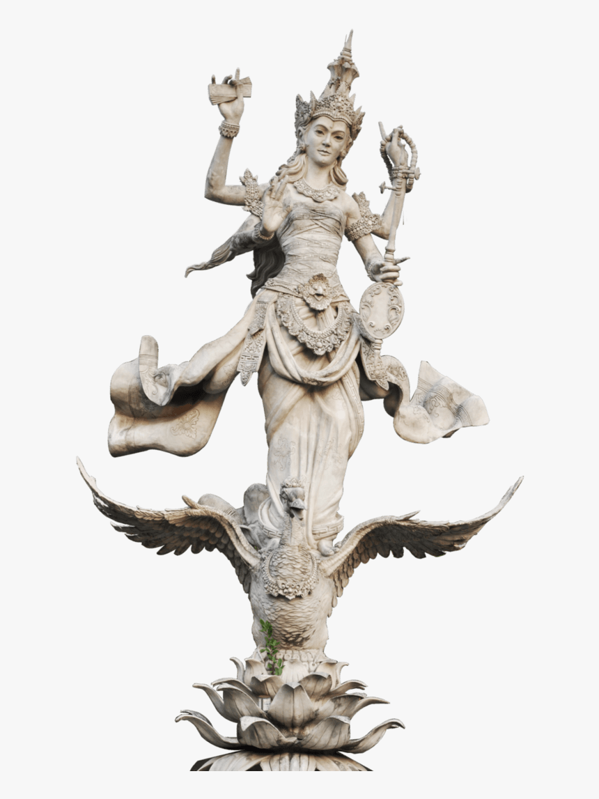 Png Saraswati Mata , Png Download - Sarasvhati Png, Transparent Png, Free Download