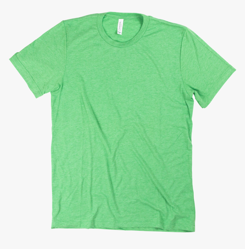 Green - Triblend - - Active Shirt, HD Png Download, Free Download