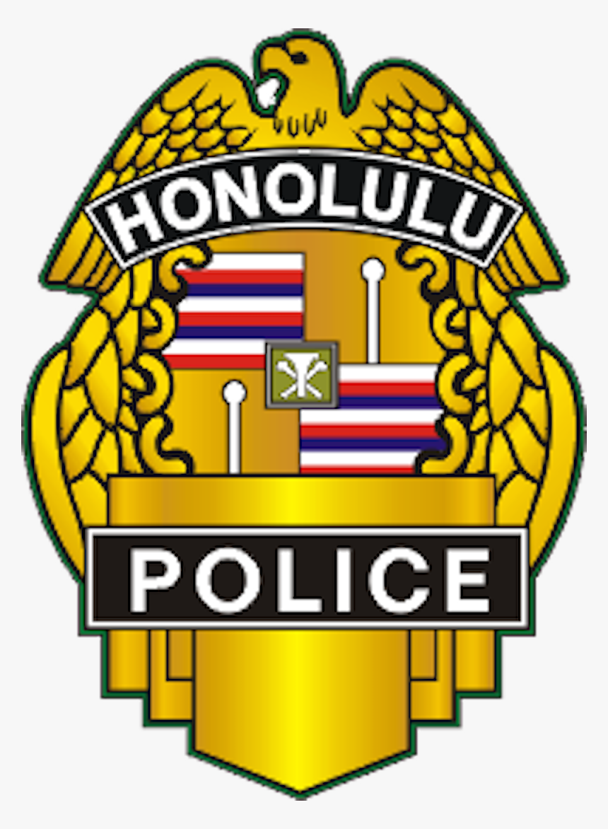 Transparent Police Badge Clipart Png - Hawaii Police Department Logo, Png Download, Free Download