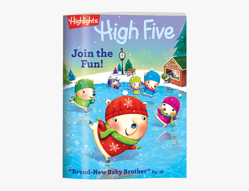 High Five Magazine One Year Subscription Highlights Magazine, HD Png