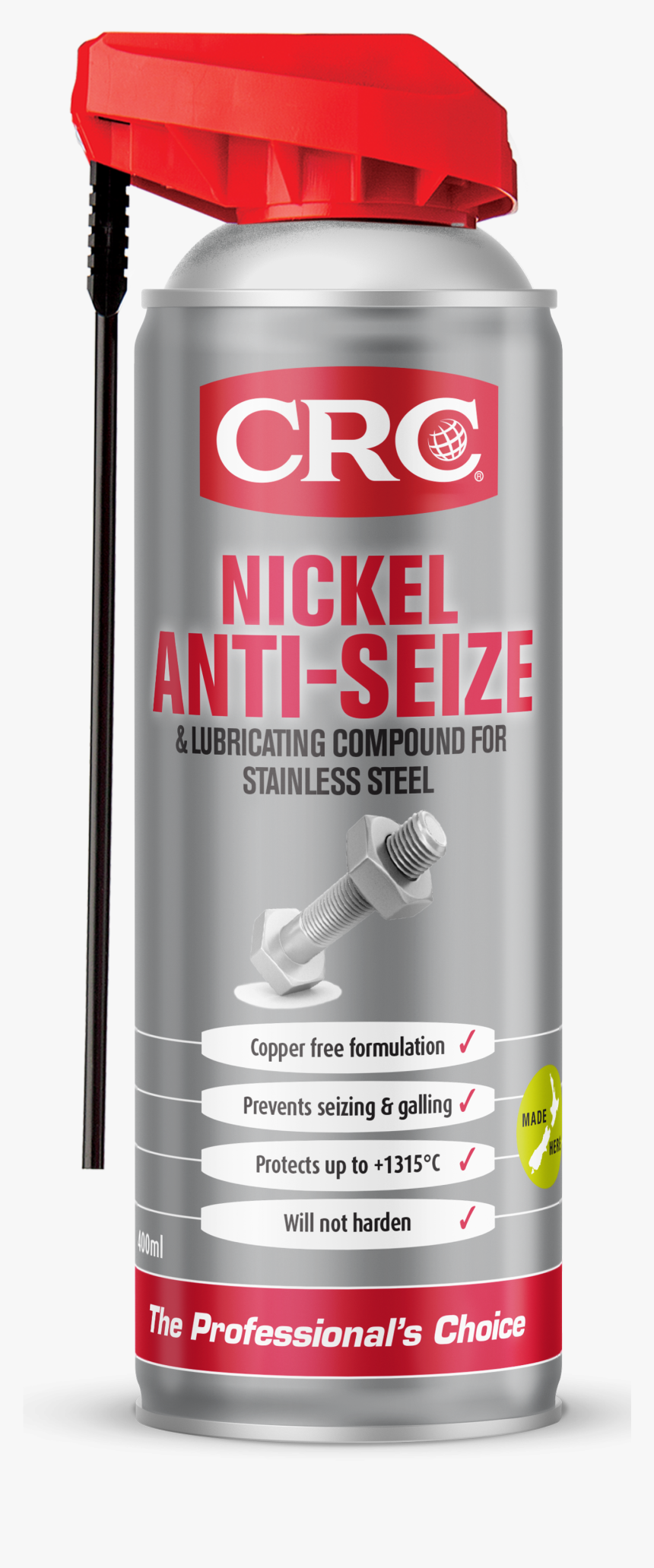 Nickel Anti-seize 400ml Aerosol - Crc Air Mass Flow Cleaner, HD Png Download, Free Download