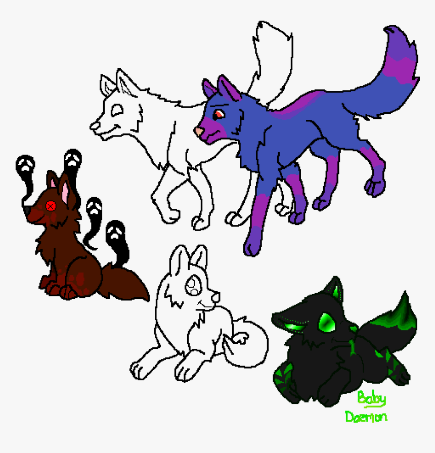 The Purple Wolf Is My First Oc Yay Gacha Life Boy Wolf Hd Png Download Kindpng