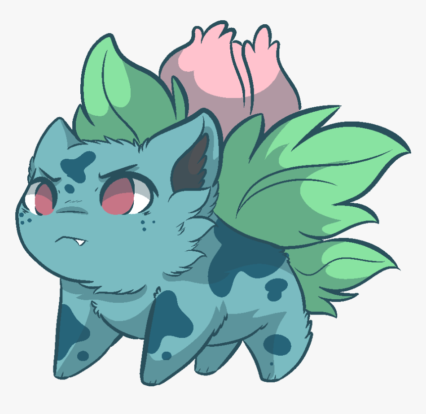 Ivysaur - Cartoon, HD Png Download - kindpng