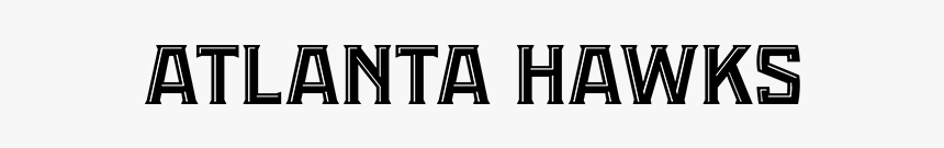 Atlanta Hawks Font 2018, HD Png Download, Free Download