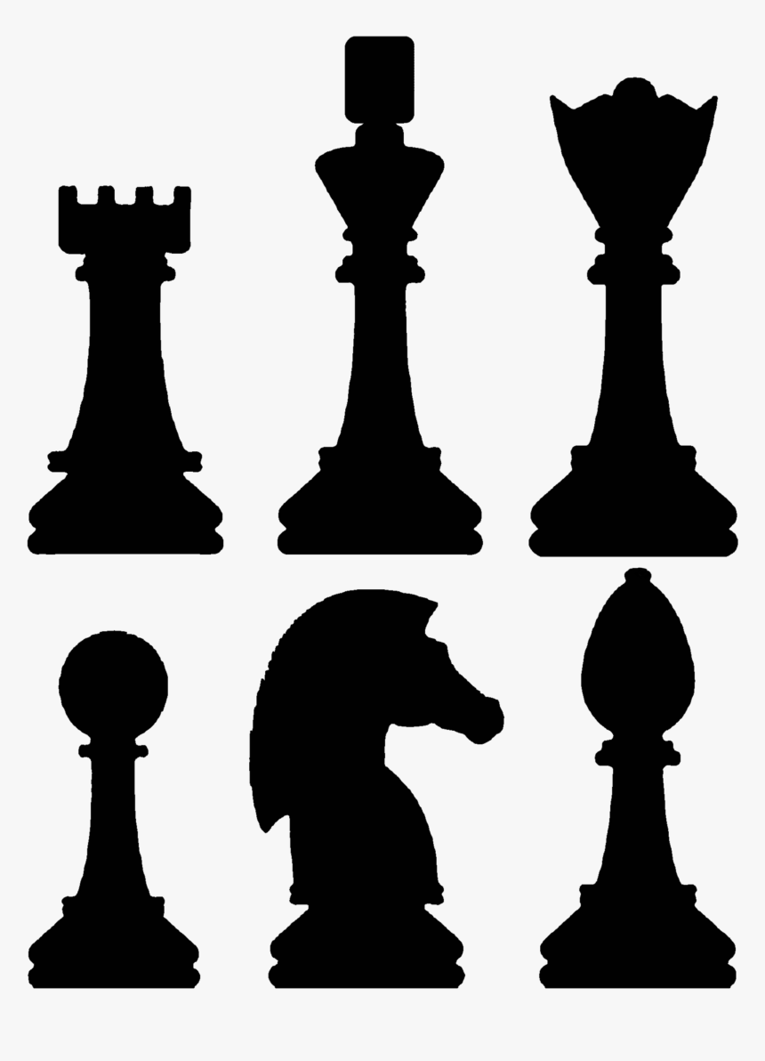 Chess Piece Rook Bishop Pawn - Vector Chess Pieces Png, Transparent Png, Free Download