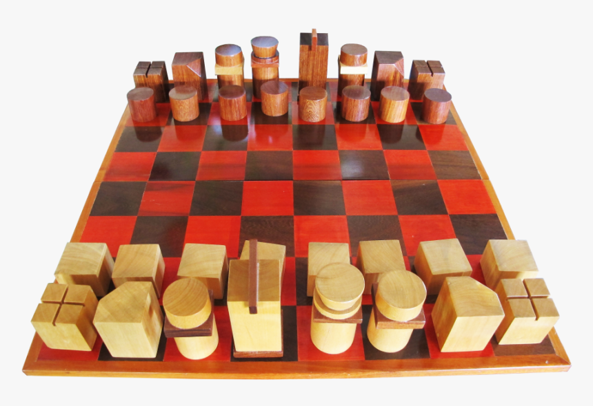 Contemporary Chess Set - English Draughts, HD Png Download, Free Download