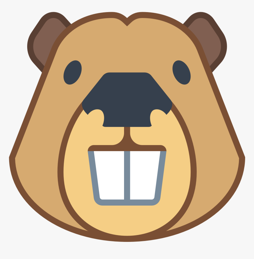 Beaver Face Png , Png Download - Clipart Beaver Face, Transparent Png, Free Download